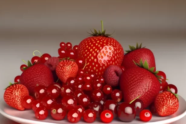 frutas vermelhas